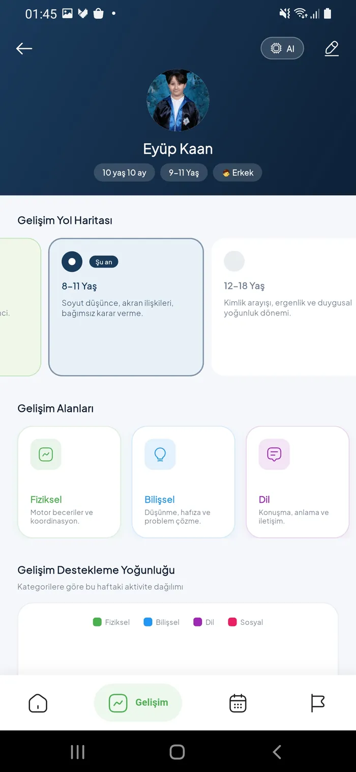 Gelişim Takibi